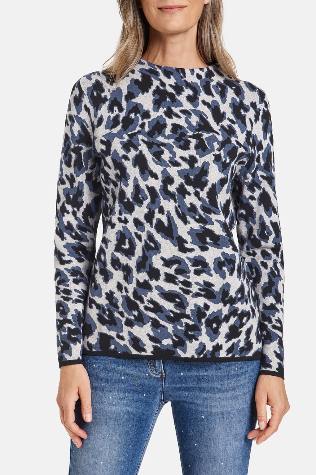 

Джемпер женский Gerry Weber 5310009 серый 42, 5310009