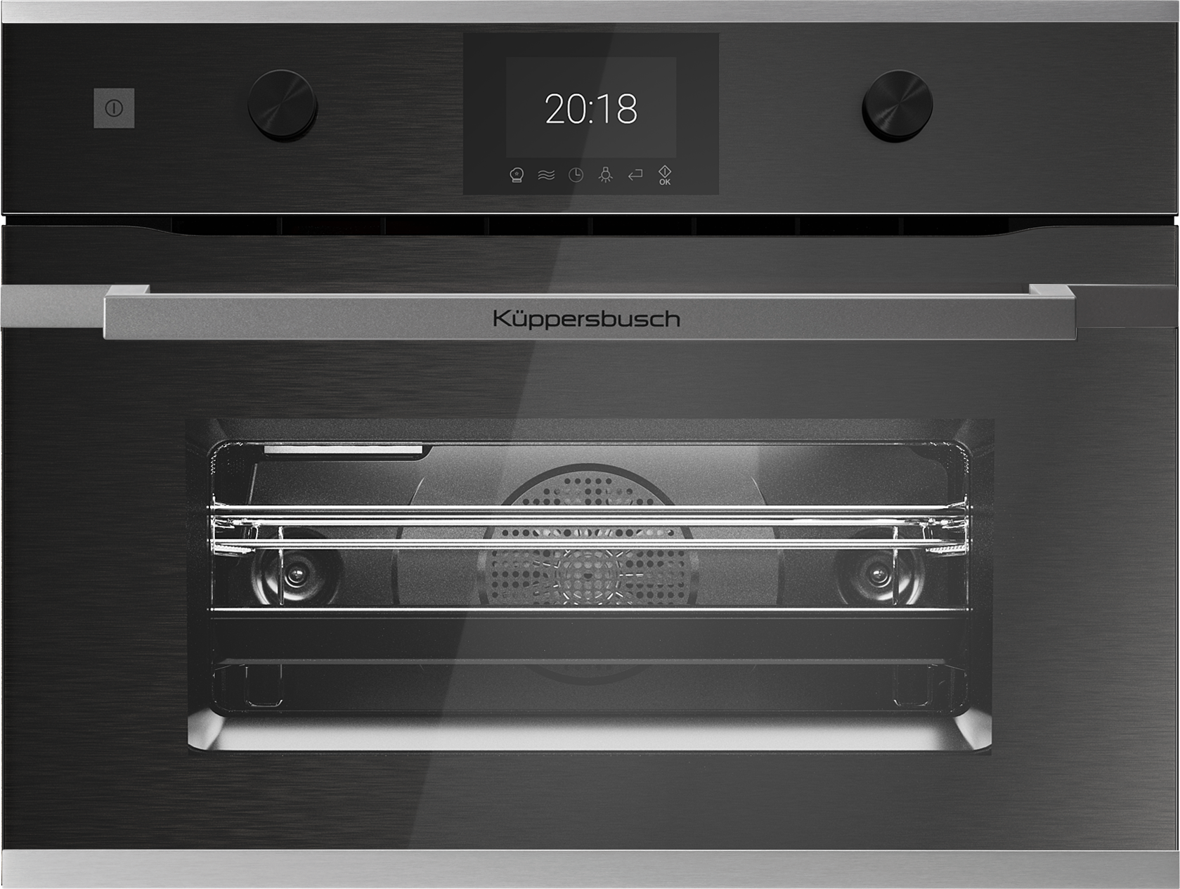 

Встраиваемый электрический духовой шкаф Kuppersbusch CBM6350.0 GPH1 черный, CBM6350.0 GPH1