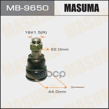 

Шаровая Опора Mazda Bongo Friendee Sg 95-05 Masuma арт. MB9650