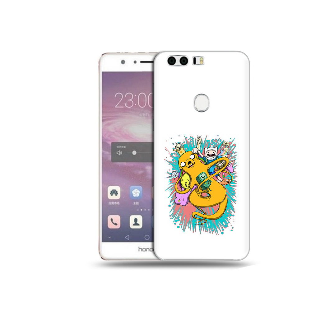 

Чехол MyPads Tocco для Honor 8 время приключений рисунок (PT46676.38.276), Прозрачный, Tocco