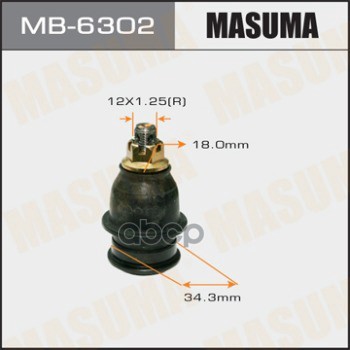 

Шаровая Опора Honda Fit, Jazz 1.2-1.4 02-> Masuma арт. MB6302