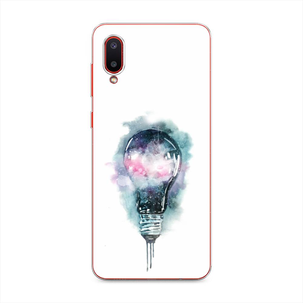 

Чехол на Samsung Galaxy A02 "Волшебная лампа", Белый;серый, 2102550-4