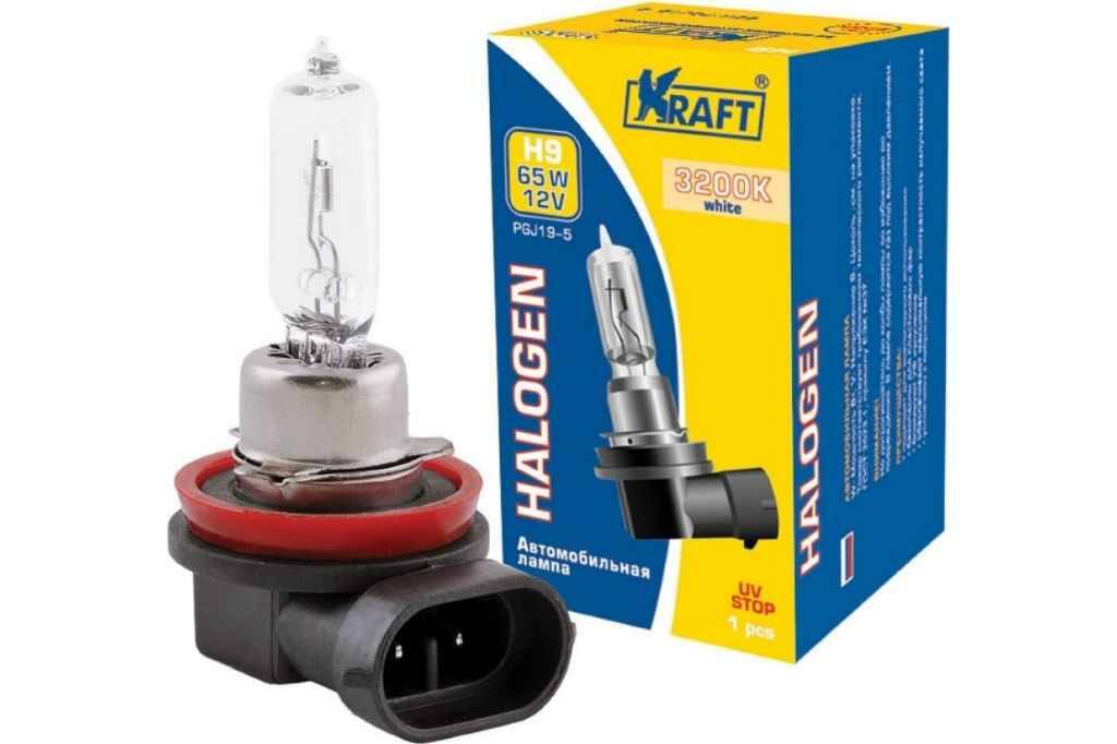 Лампа 12 V  Н9 65 W Kraft 700019 Kraft арт. 700019