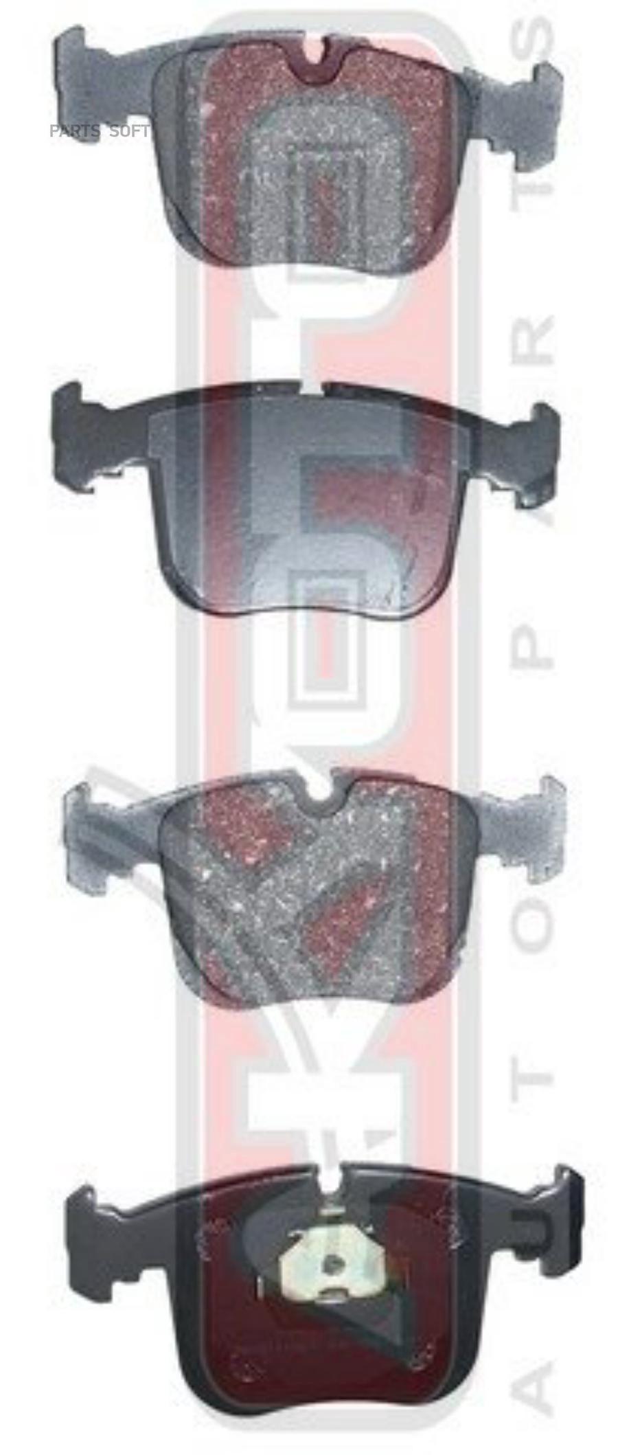 

Тормозные колодки Akyoto дисковые передние AKD-1027