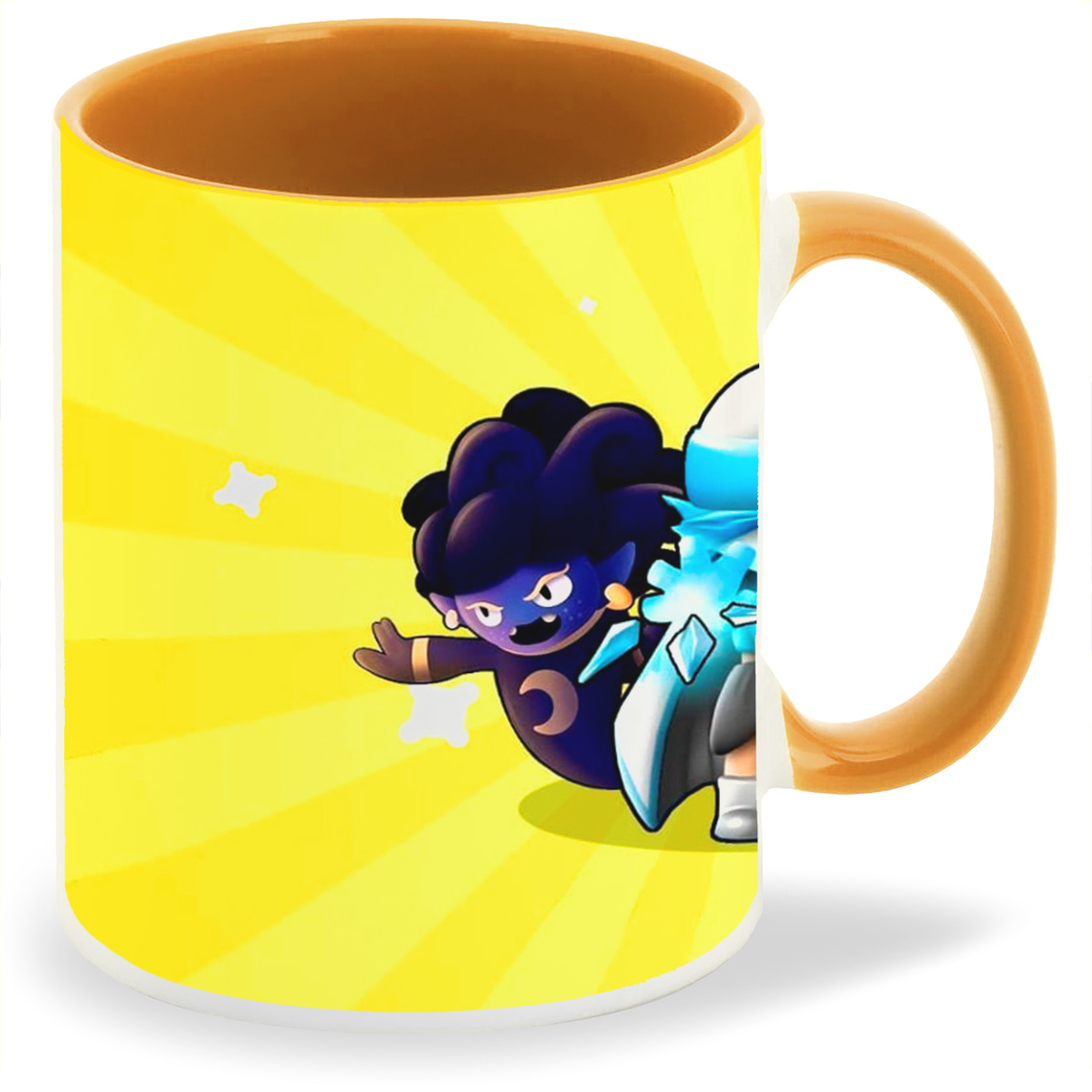 фото Кружка coolpodarok браво старс brawl stars (трое на желтом фоне)