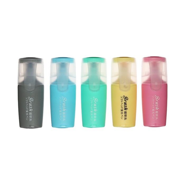 

Набор маркеров-текстовыделителей 5 штук/5 цветов, МИНИ плоские, скошенных, Разноцветный