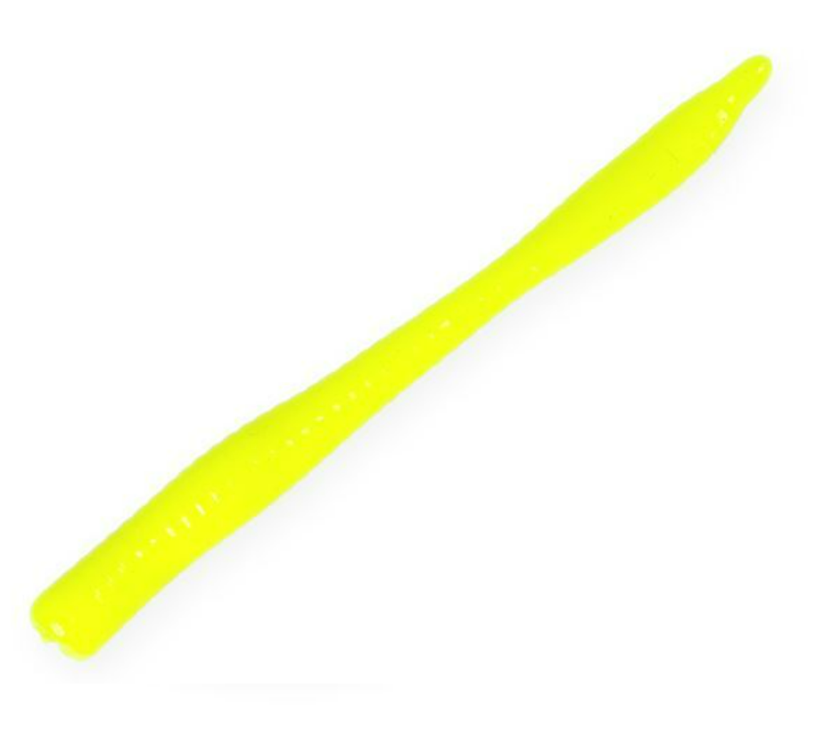 

Силиконовая приманка Akara Trout Time Worm 3" Tu-Frutti W3-04Y-FR-F10 10 шт, Trout Time Worm 3" Tu-Frutti