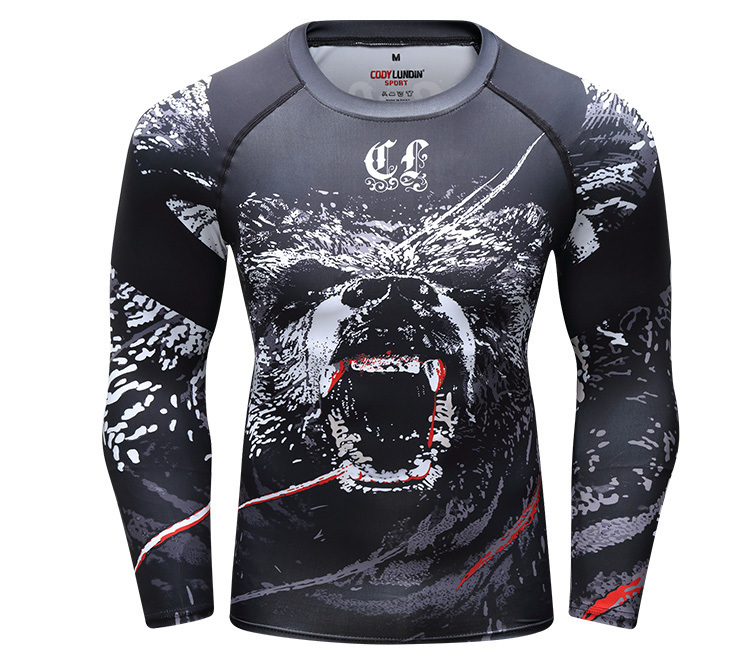 

Рашгард мужской для ММА CODY LUNDIN CL9369 (р. M), Черный