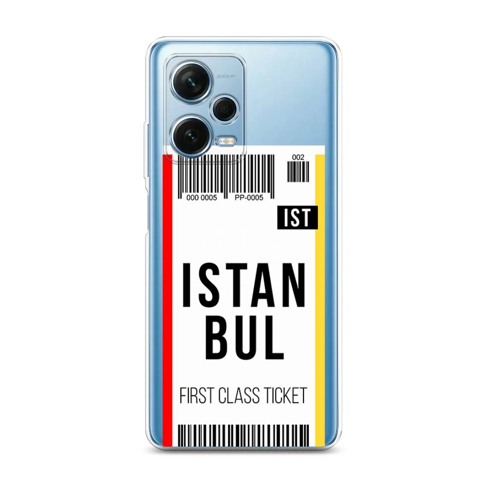 

Чехол на Xiaomi Redmi Note 12 Pro Plus "Билет в Стамбул", Белый;черный;красный, 317150-6
