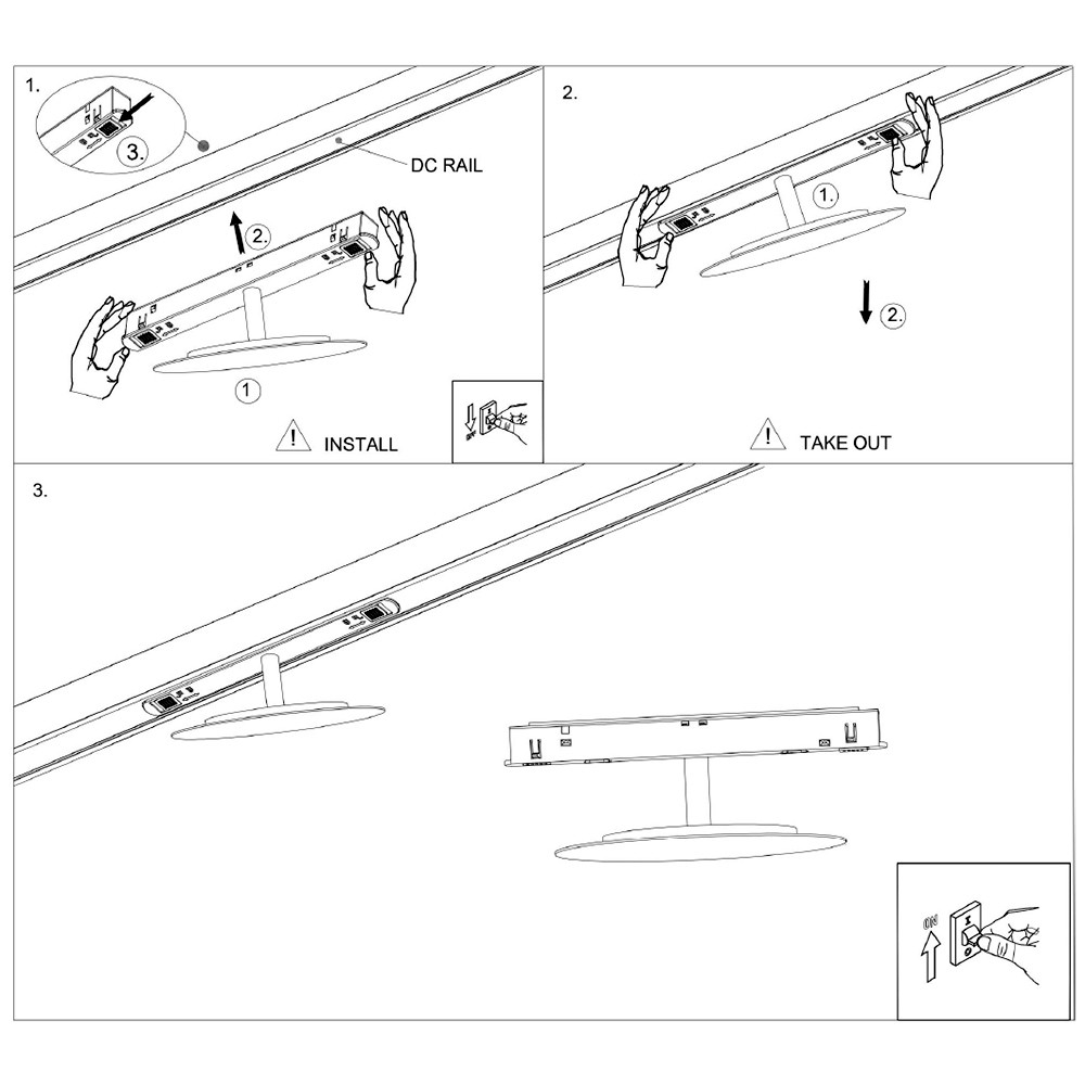 

Трековый магнитный светильник Maytoni Relax TR107-2-5W3K-B, LED, 5W
