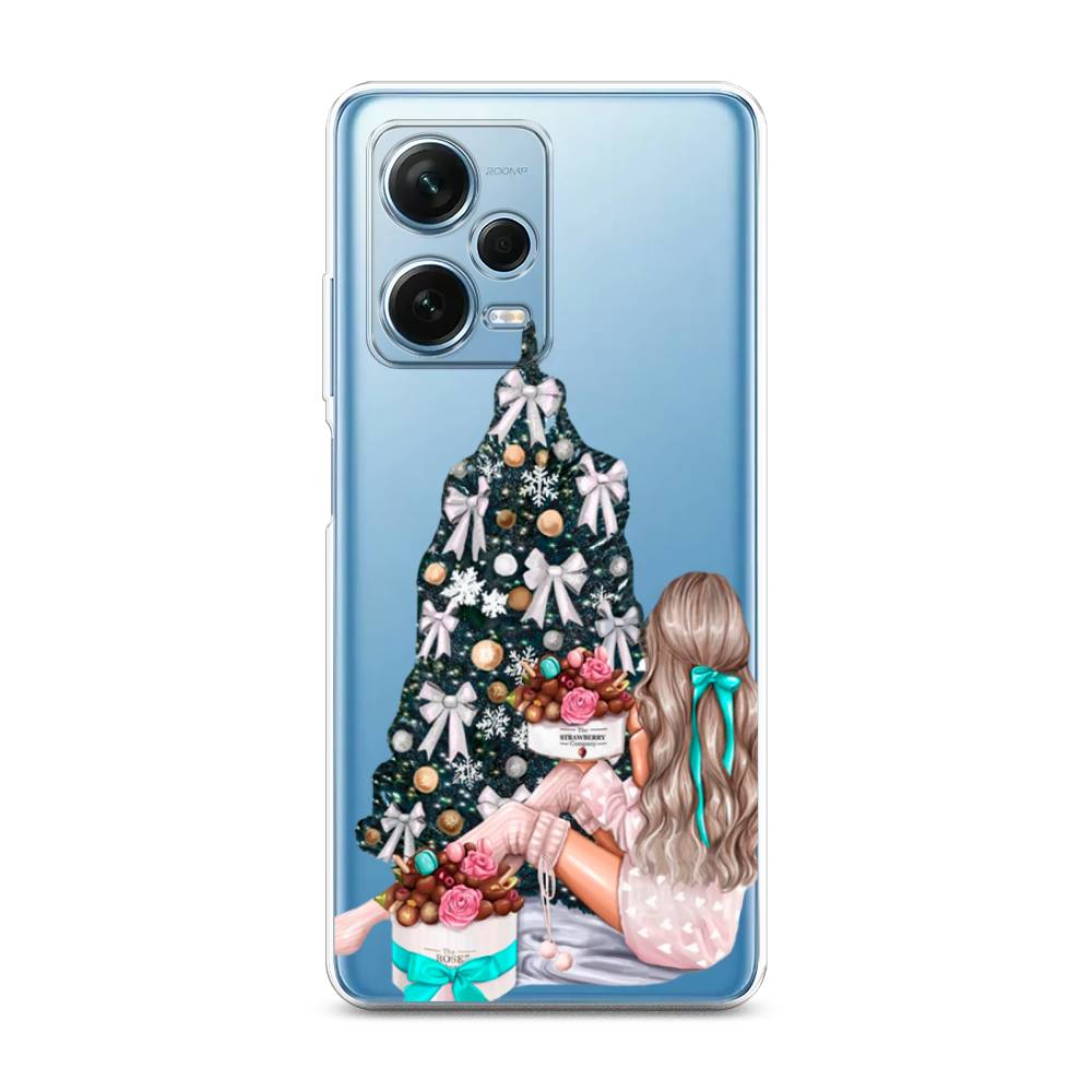 

Чехол на Xiaomi Redmi Note 12 Pro Plus "New Year", Зеленый;бежевый;голубой, 317150-5