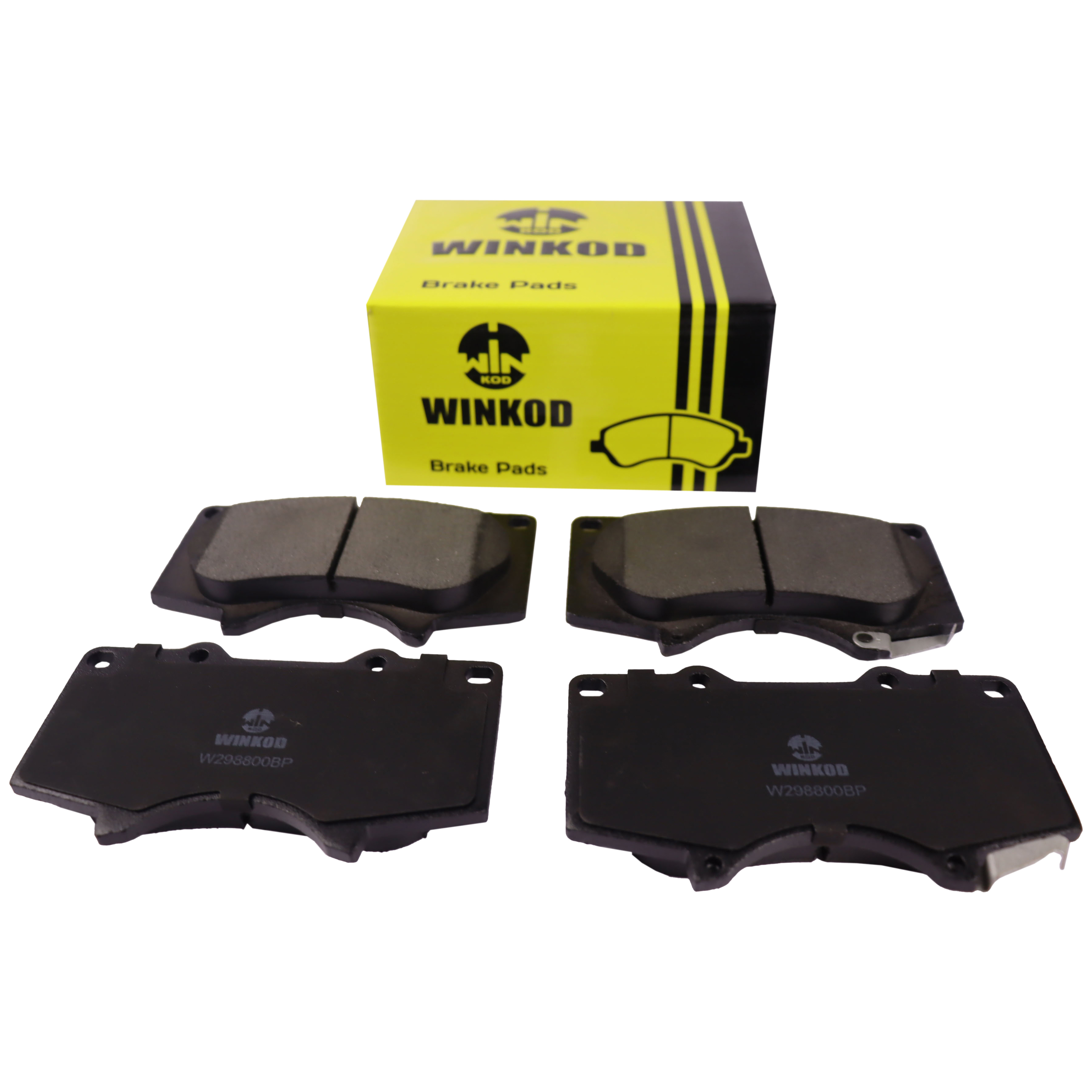 

Колодки дисковые передние \ Toyota Land Cruiser J12 4.0i/3.0D 03> 1шт WINKOD W298800BP