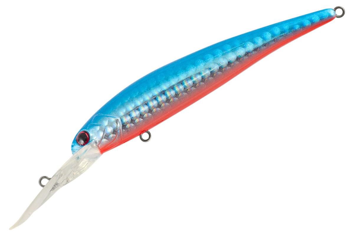 

Воблер TsuYoki SOLOIST 90F X004, Серебристый;голубой;красный, SOLOIST 90F