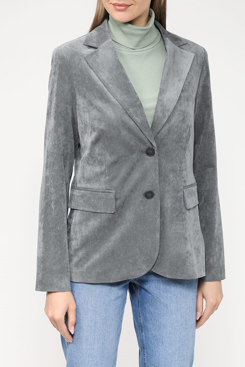 

Пиджак женский Gerry Weber 5310075 серый 38, 5310075