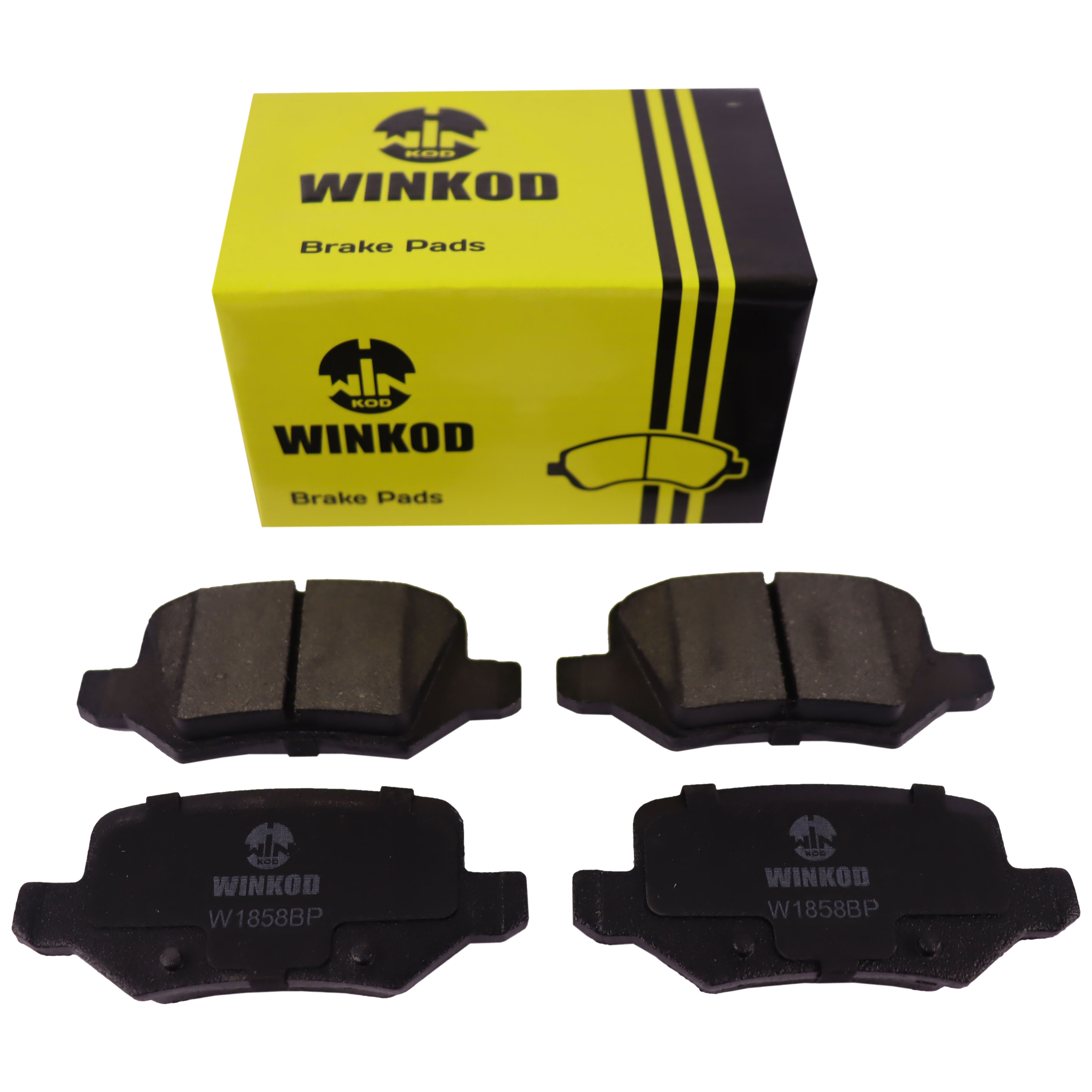 

WINKOD W1858BP_колодки дисковые задние!\ MB W168 1.9/2.1 99>/Vaneo 1.6i-1.7CDi 01> 1шт