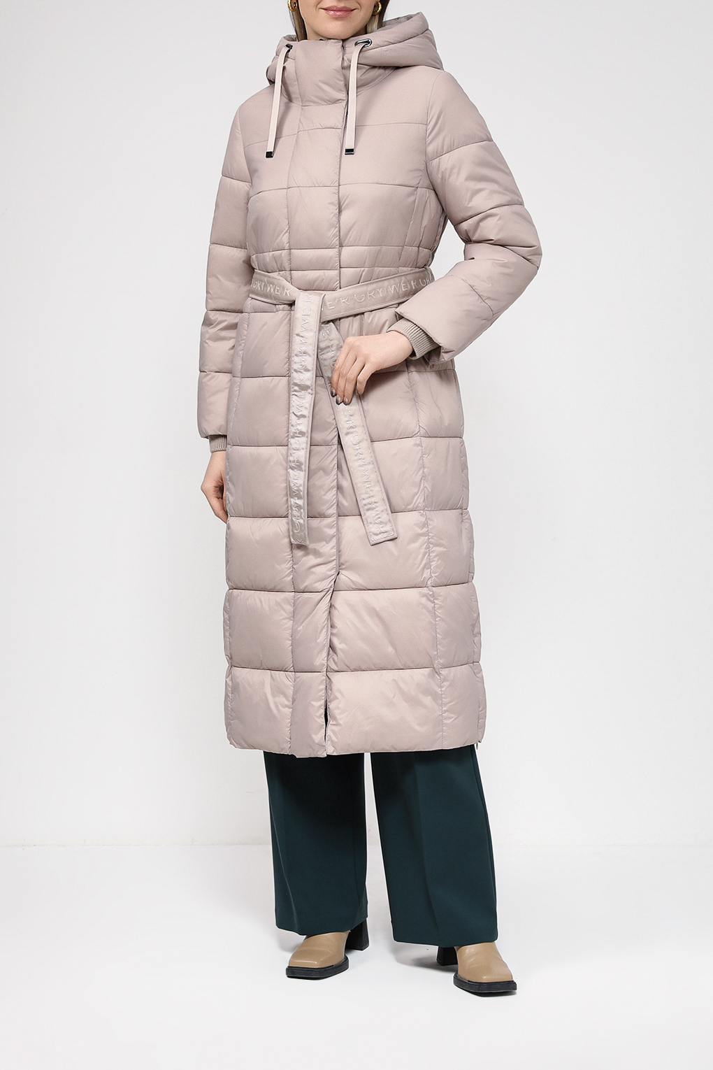 

Пальто женское Gerry Weber 5310302 бежевое 42 DE, Бежевый, 5310302
