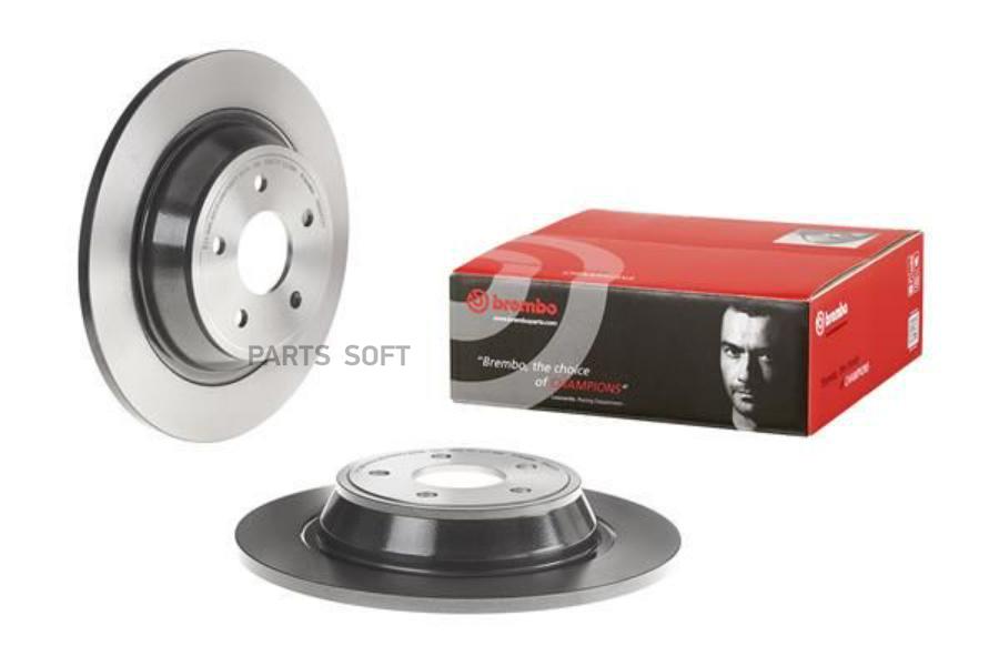 

Тормозной диск brembo задний 302x11 мм 5 отверстий 1 шт. 08.N257.21
