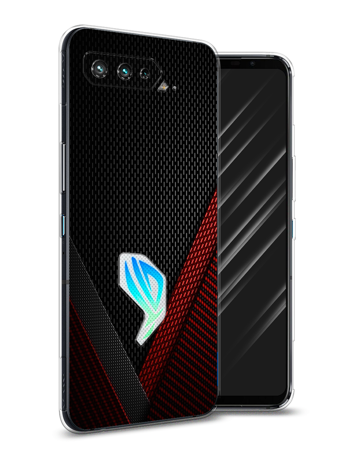 

Чехол Awog на Asus ROG Phone 5 "Красный карбон", Черный;красный, 44250-3