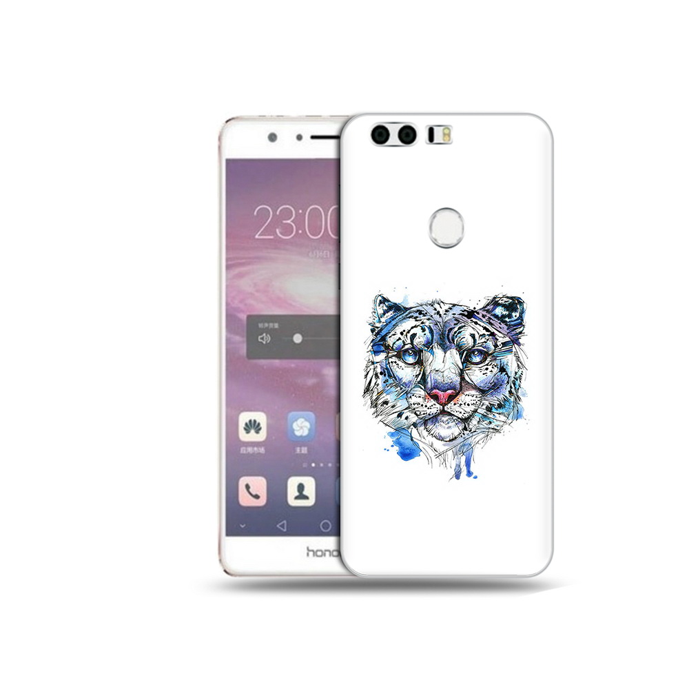 

Чехол MyPads Tocco для Honor 8 водяной тигр (PT46676.38.263), Прозрачный, Tocco