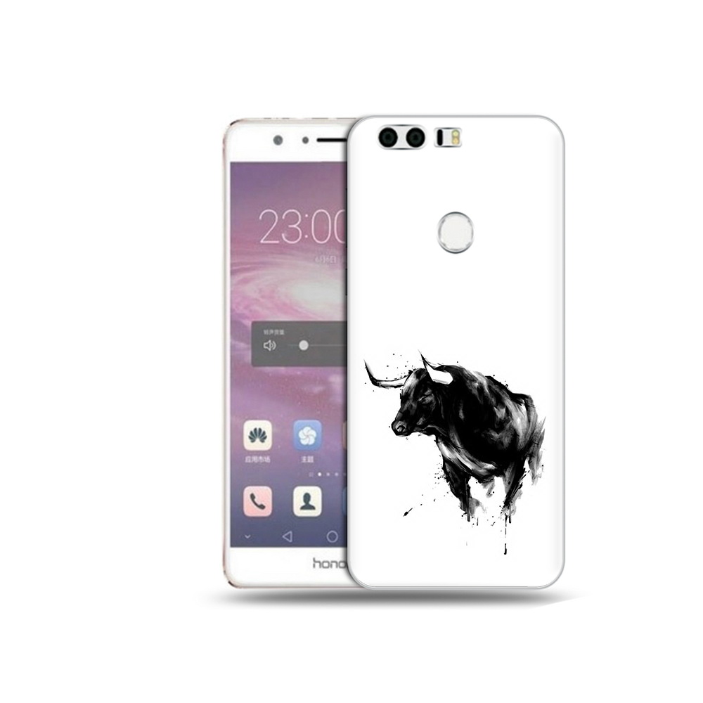 

Чехол MyPads Tocco для Honor 8 бык (PT46676.38.254), Прозрачный, Tocco