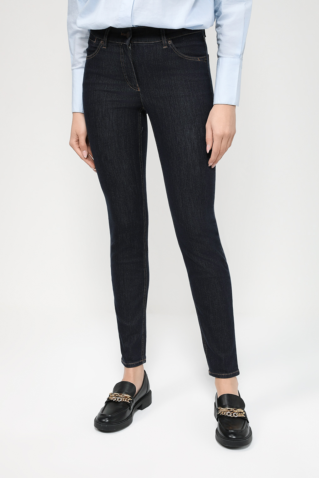 

Джинсы женские Gerry Weber 5337953 черные 46R, Черный, 5337953