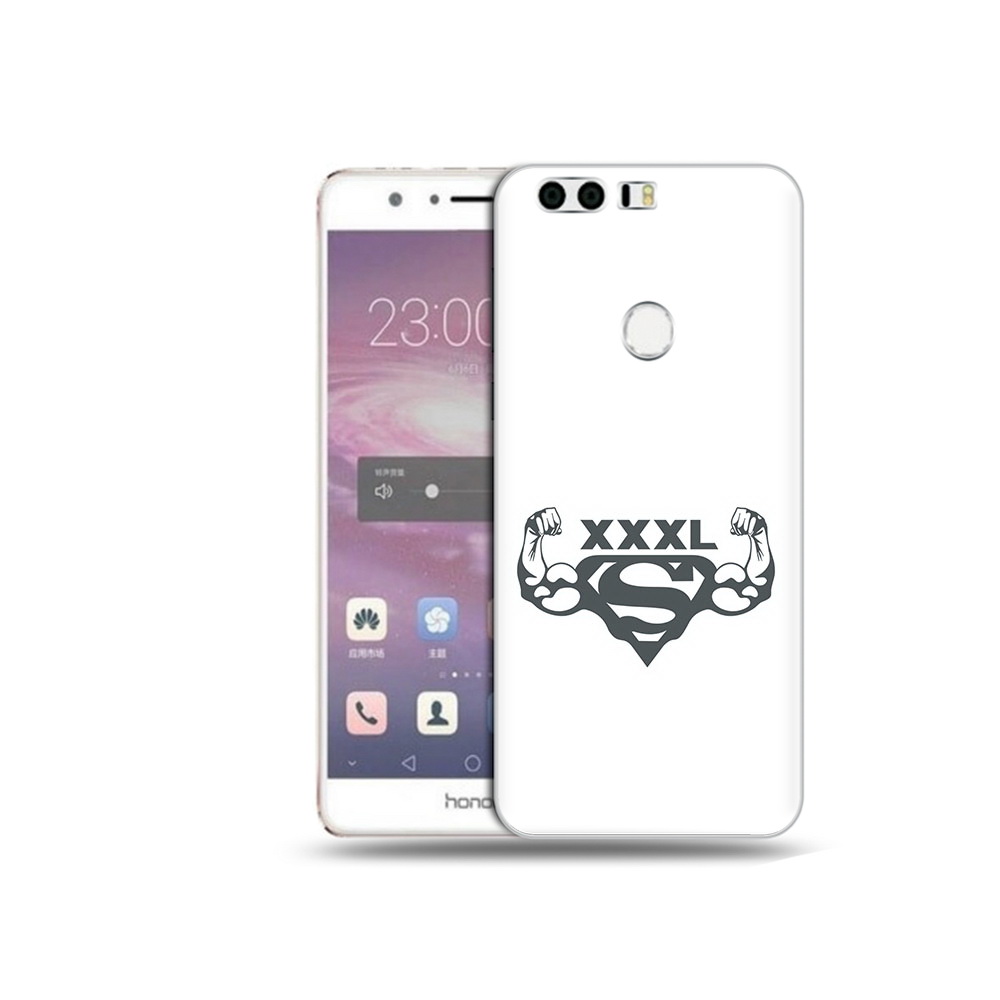 

Чехол MyPads Tocco для Honor 8 бодибилдинг супермен (PT46676.38.237), Прозрачный, Tocco