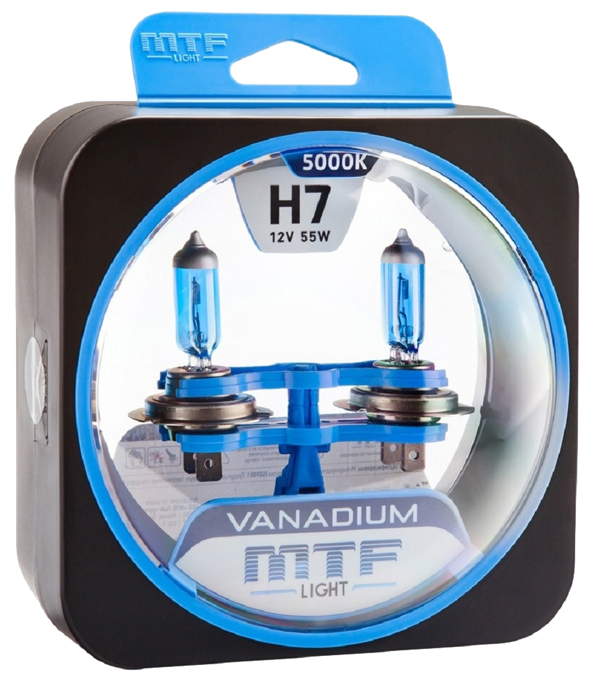 Лампа 12V H7 55W Px26D Бокс (2Шт.) Vanadium Mtf Hvn1207