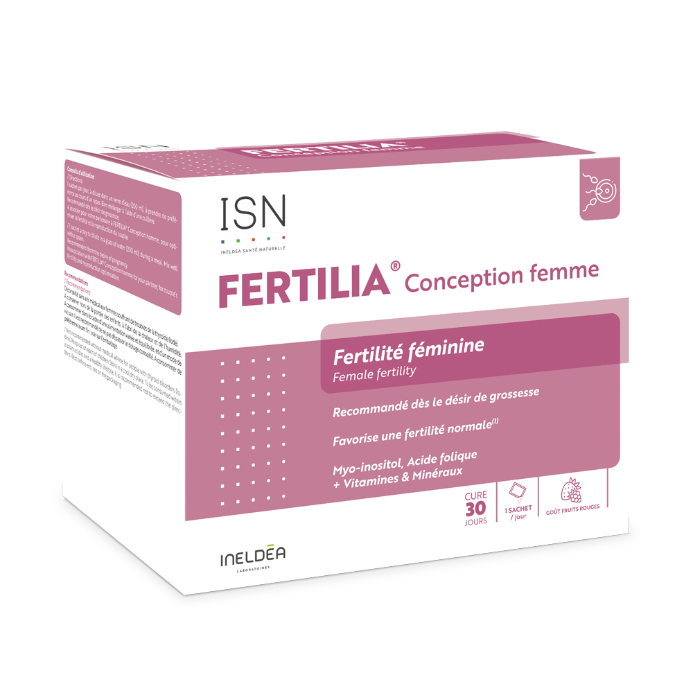 Витаминный комплекс Ineldea Sante Naturelle Fertilia Femme, Фертилия, для женщин, 30 саше