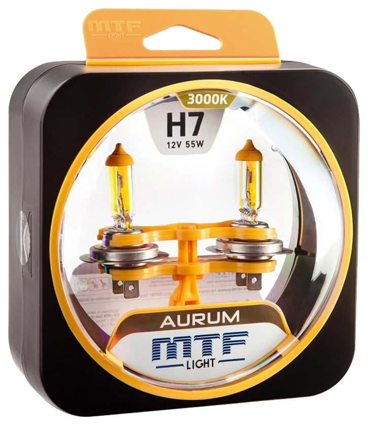 Лампа 12V H7 55W Px26D Бокс (2Шт.) Aurum Mtf Hau1207