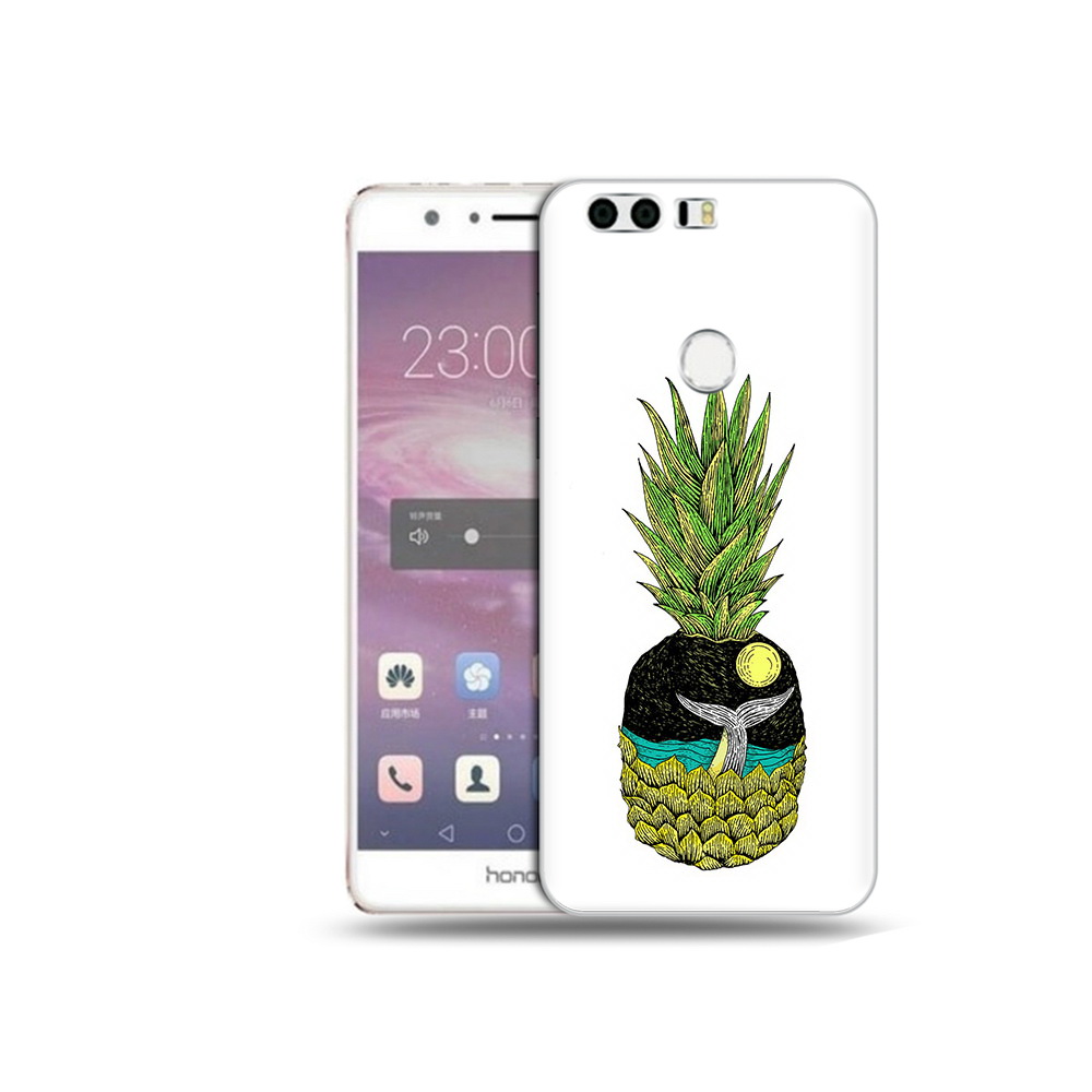 

Чехол MyPads Tocco для Honor 8 ананас с китом (PT46676.38.220), Прозрачный, Tocco