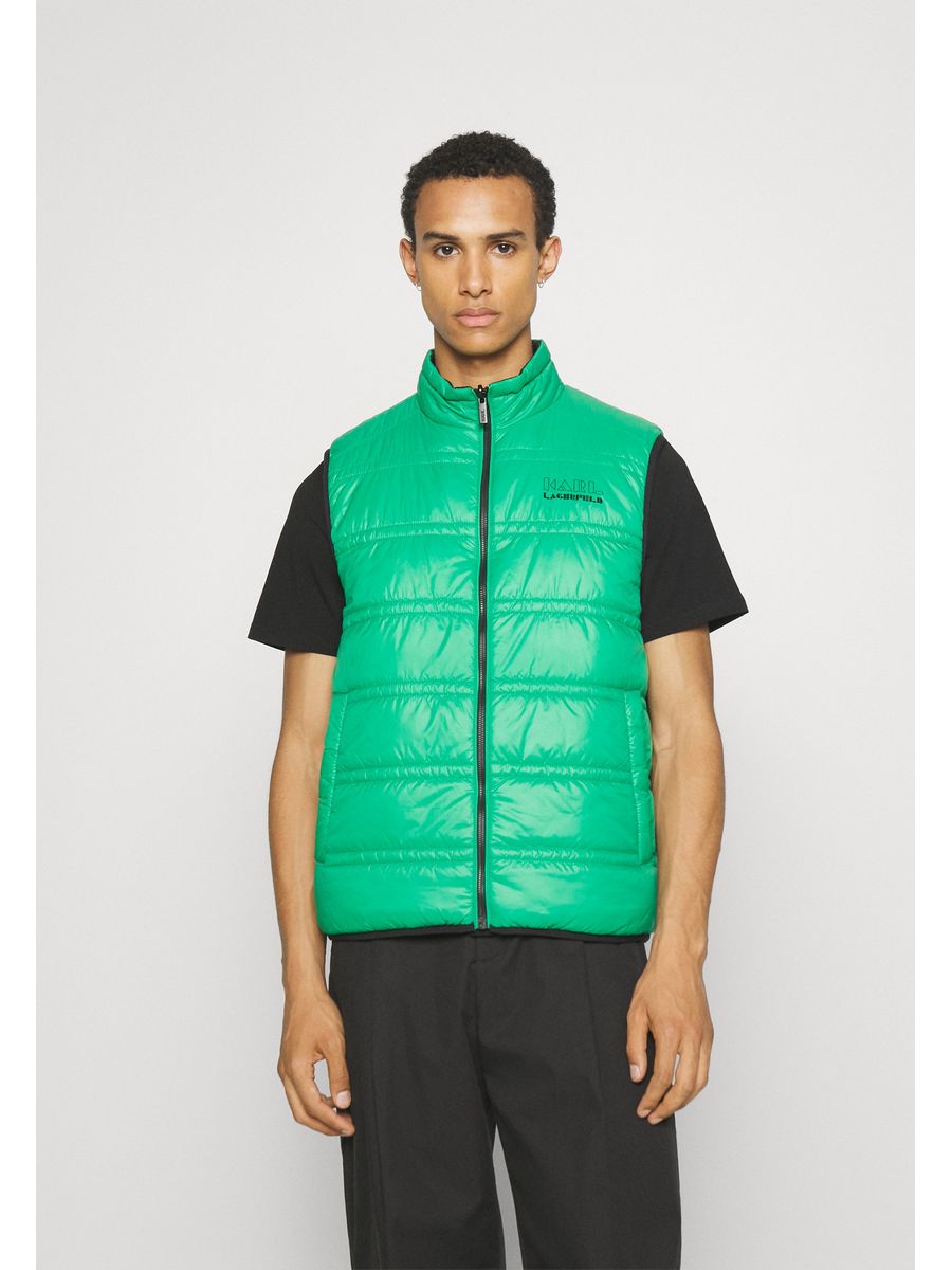 

Утепленный жилет мужской Karl Lagerfeld K4822T054 зеленый 48 EU, K4822T054