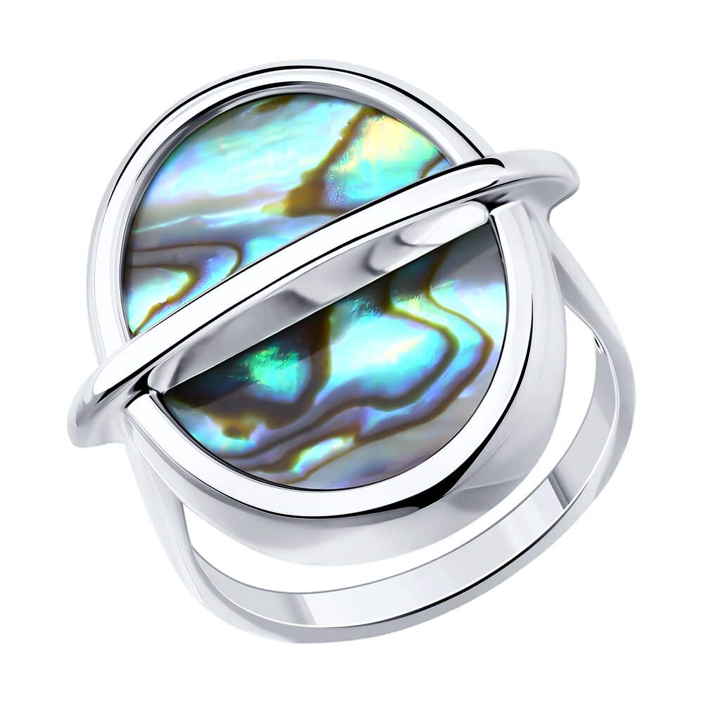 Кольцо из серебра р 175 Diamant 94-310-01772-1 перламутр 3196₽