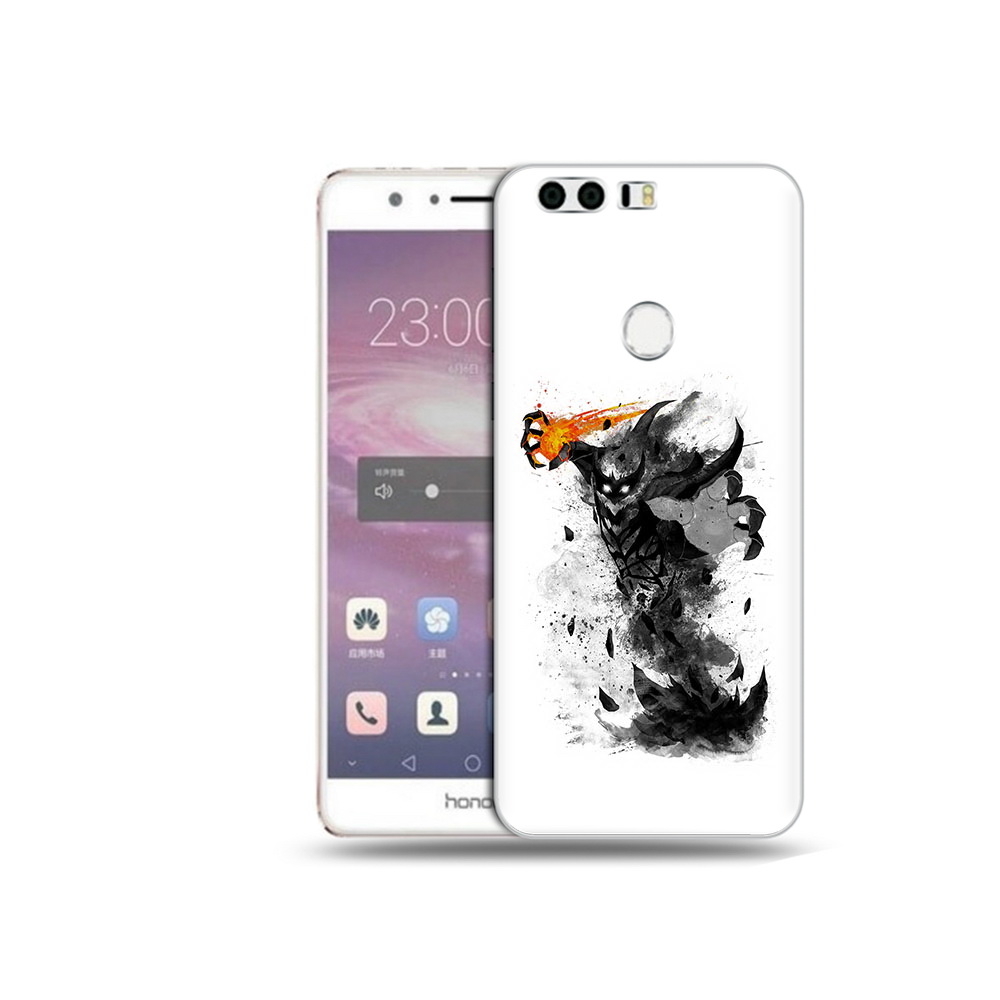

Чехол MyPads Tocco для Honor 8 nevermore черно белый (PT46676.38.21), Прозрачный, Tocco
