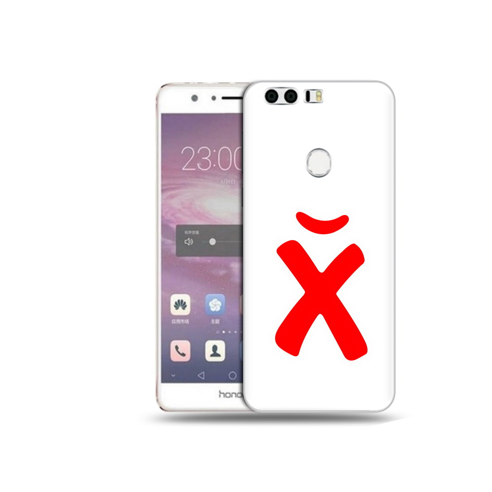 

Чехол MyPads Tocco для Honor 8 абстракция буква х (PT46676.38.209), Прозрачный, Tocco