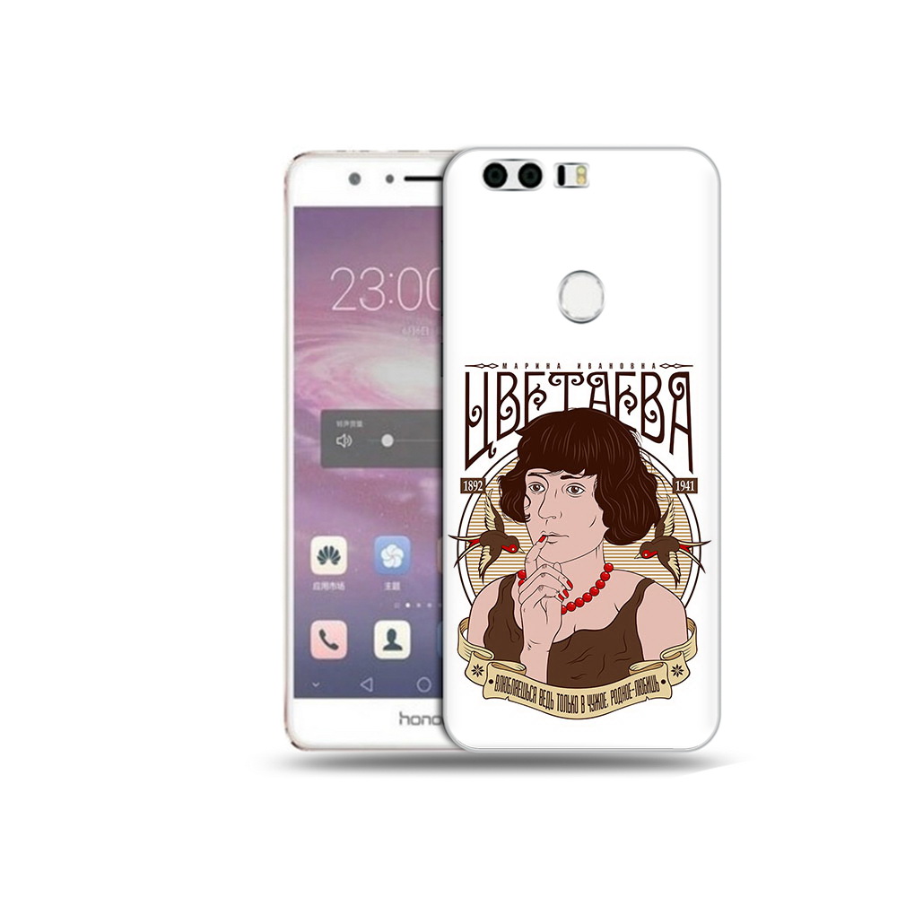 

Чехол MyPads Tocco для Honor 8 Цветаева (PT46676.38.197), Прозрачный, Tocco