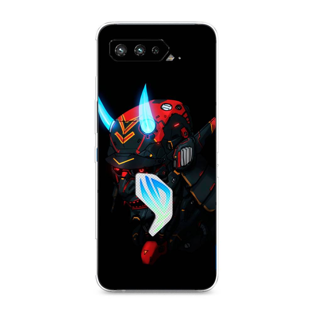 фото Чехол awog "неоновый самурай" для asus rog phone 5