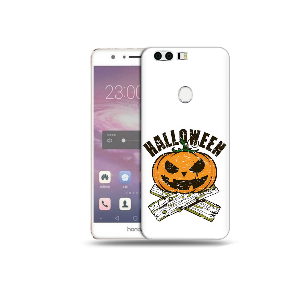 

Чехол MyPads Tocco для Honor 8 Хэллоуин доски тыква (PT46676.38.194), Прозрачный, Tocco