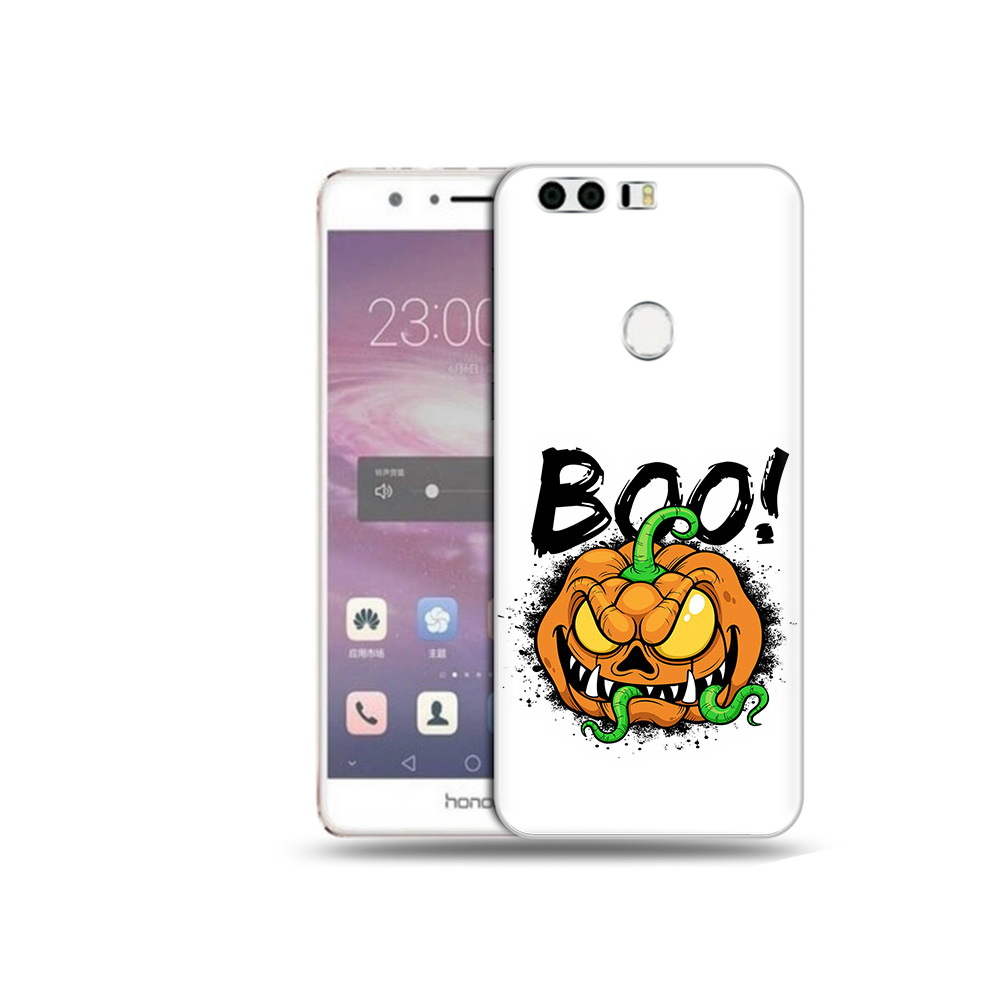 

Чехол MyPads Tocco для Honor 8 Хэллоуин бу (PT46676.38.193), Прозрачный, Tocco