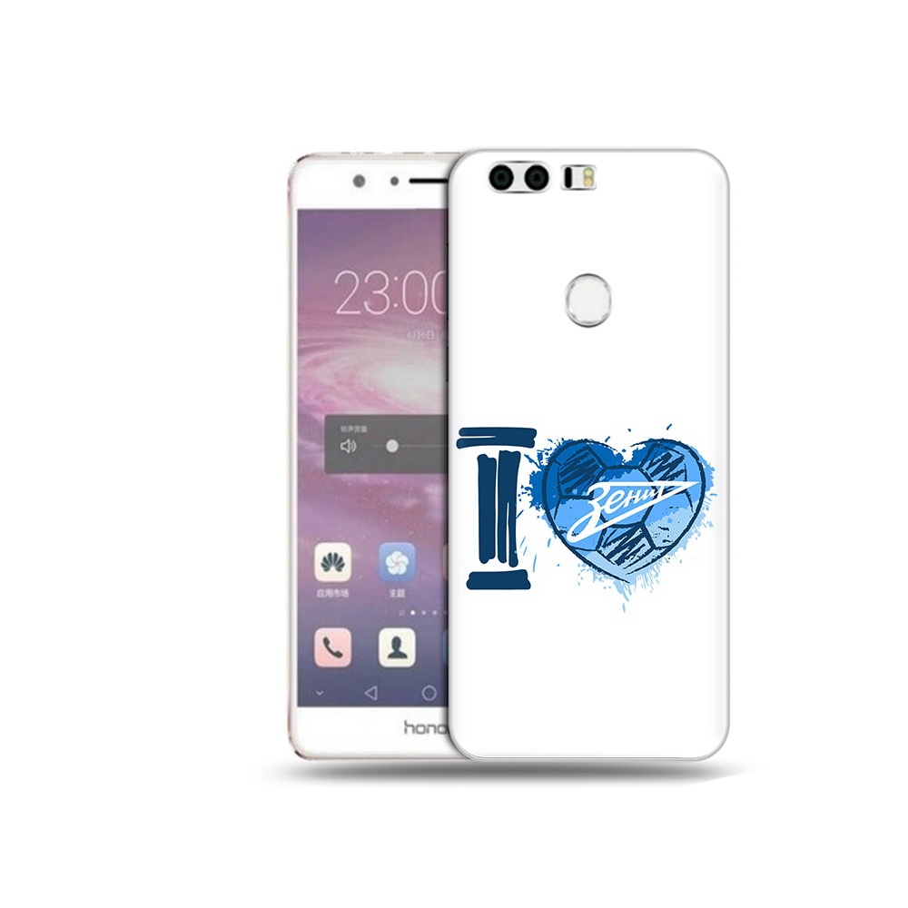 

Чехол MyPads Tocco для Honor 8 ФК я люблю зенит (PT46676.38.186), Прозрачный, Tocco