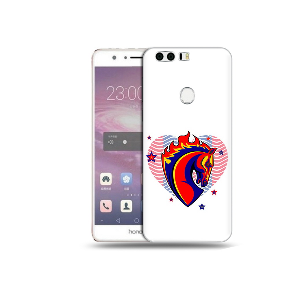 

Чехол MyPads Tocco для Honor 8 ФК ЦСЛ Лошадь (PT46676.38.180), Прозрачный, Tocco