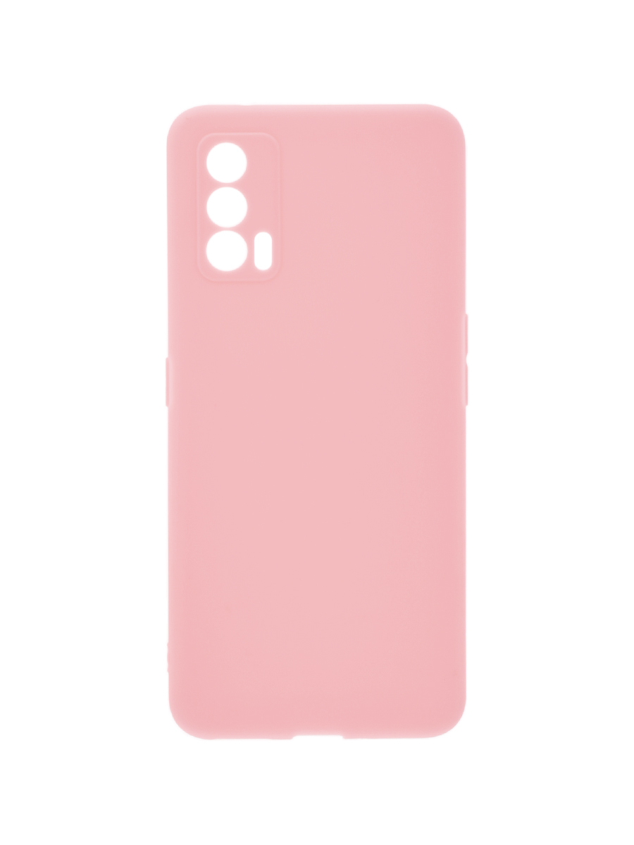 фото Чехол-накладка на realme gt (розовый) защита камеры mobileocean