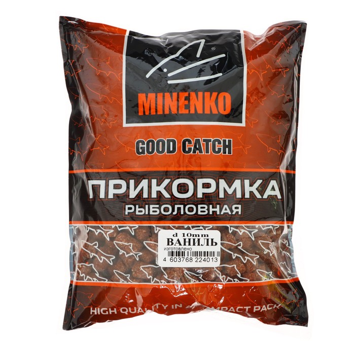 

Прикормка Minenko Good Catch ваниль, 700г (4313), Коричневый, Good Catch