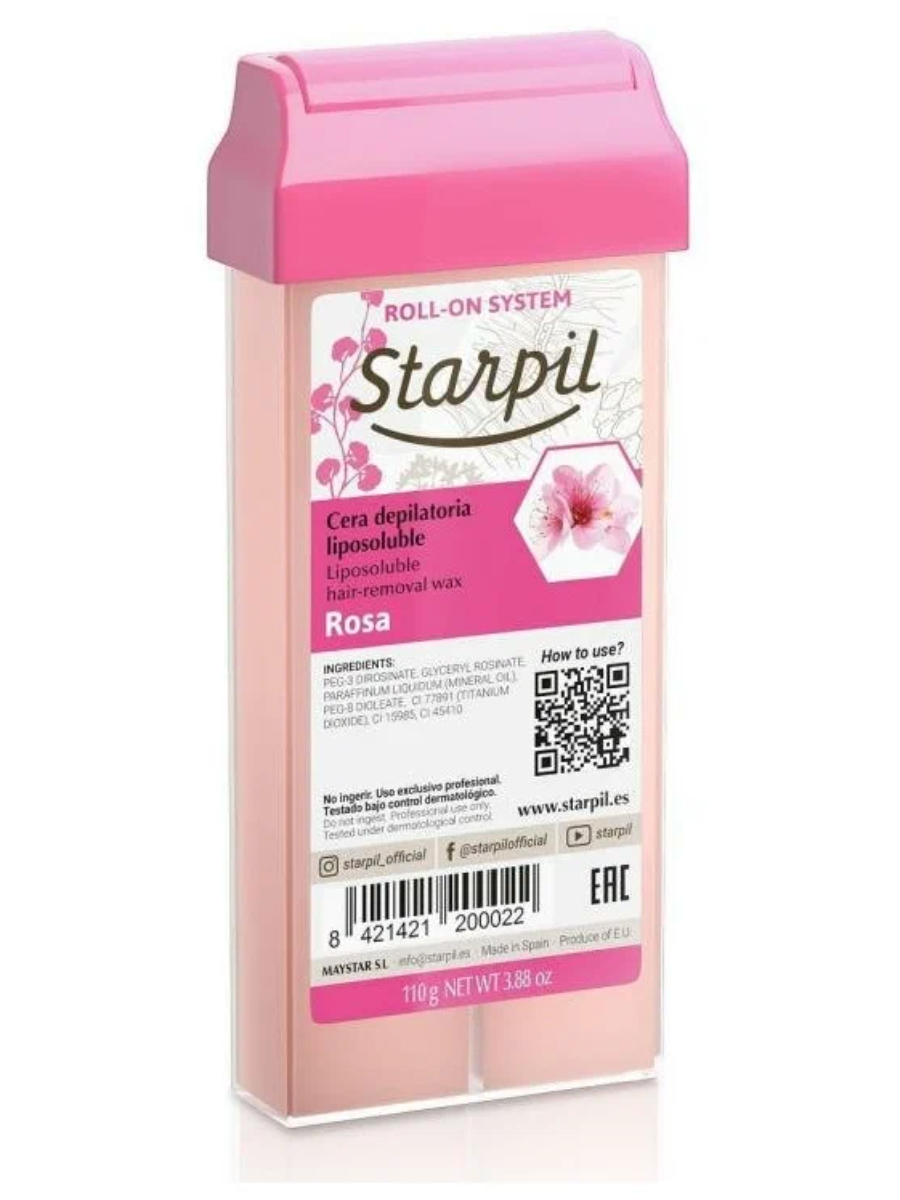 

Воск для депиляции Starpil Розовый 110 г