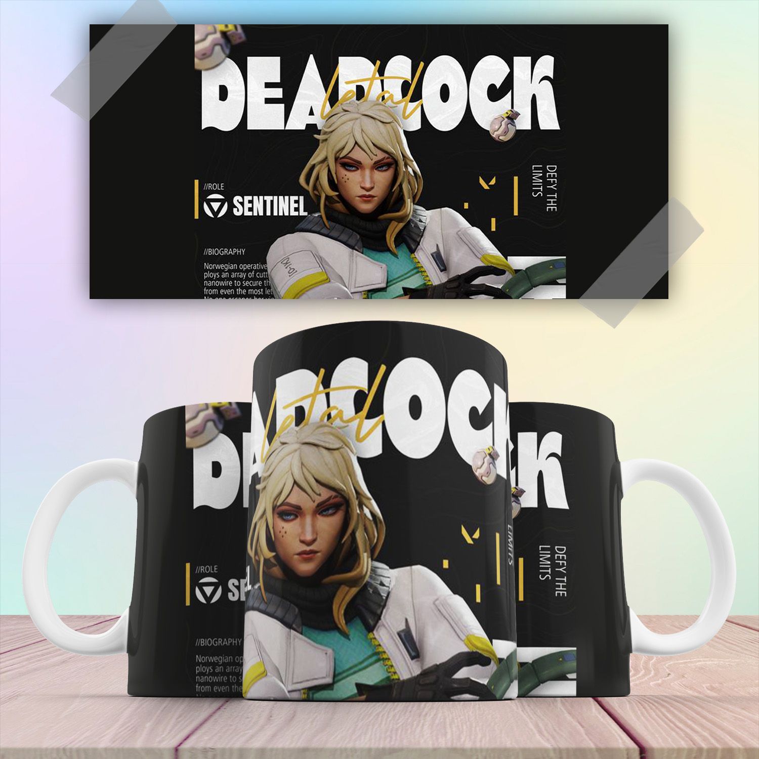 

Кружка игра Valorant Deadlock Дедлок 330 мл