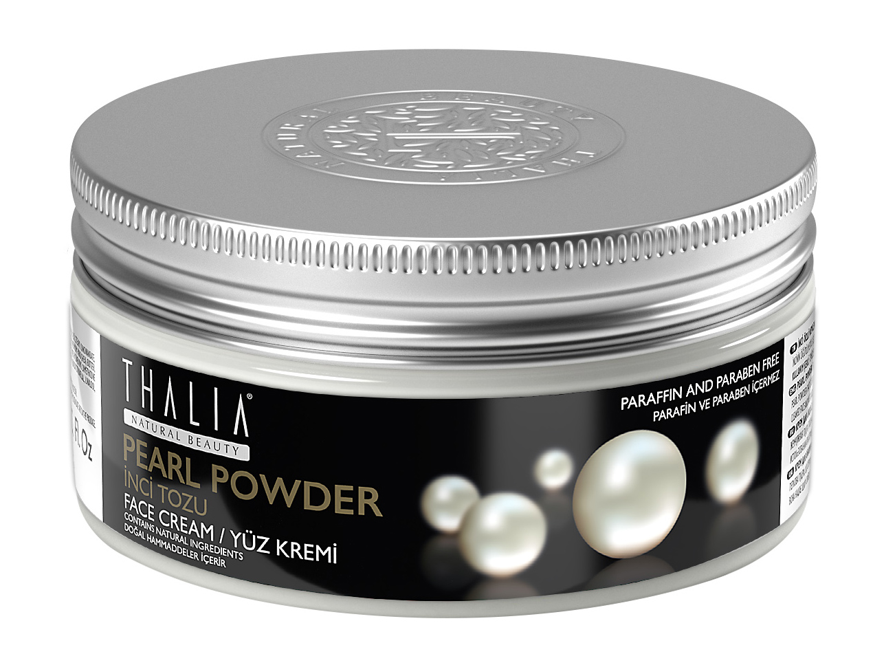 фото Крем для сияния кожи лица thalia natural beauty pearl powder face cream 100мл