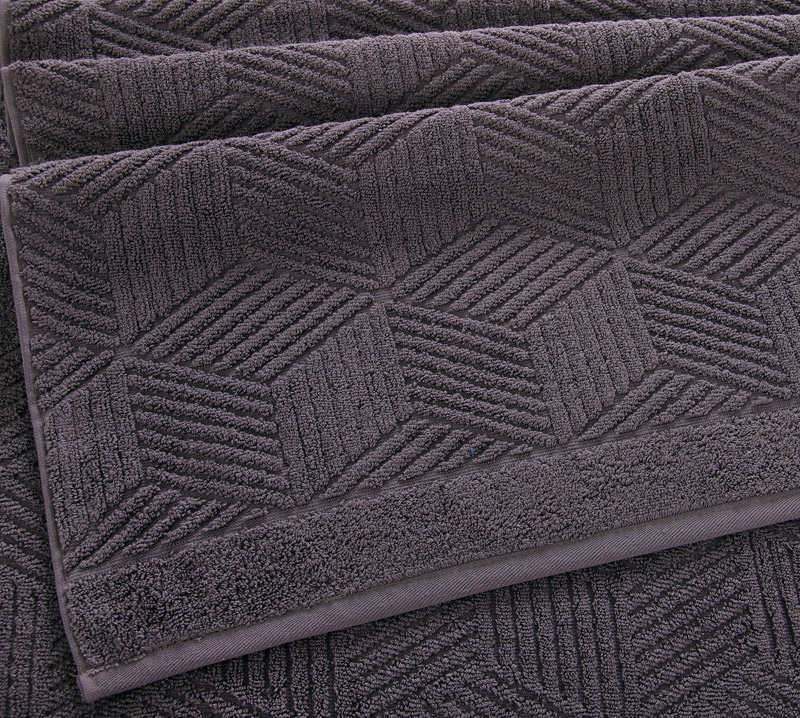 Махровое полотенце для рук и лица Comfort Life 50х90, Уэльс серый шато