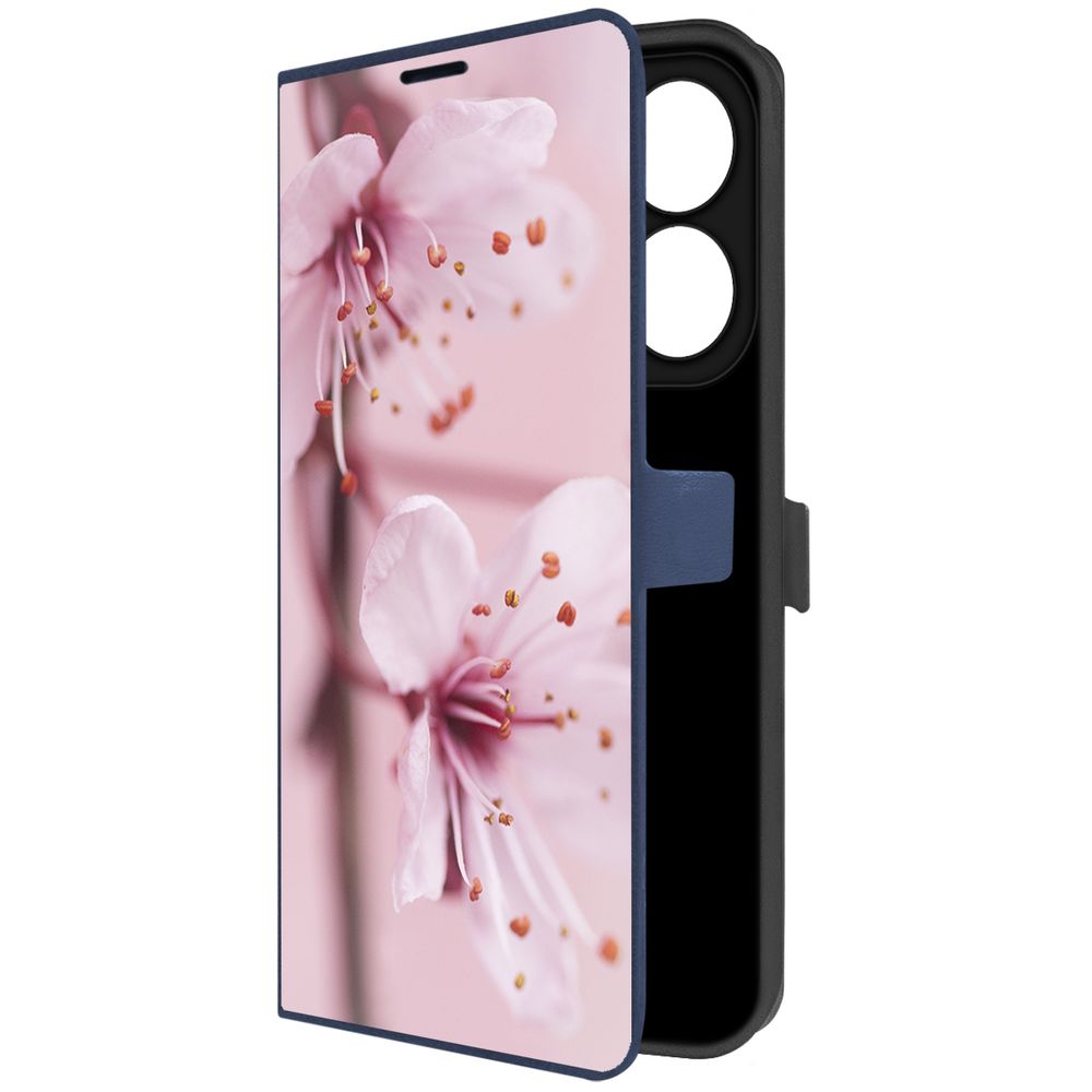 

Чехол-книжка Krutoff Eco Book для INFINIX Hot 40i Весна (синий)