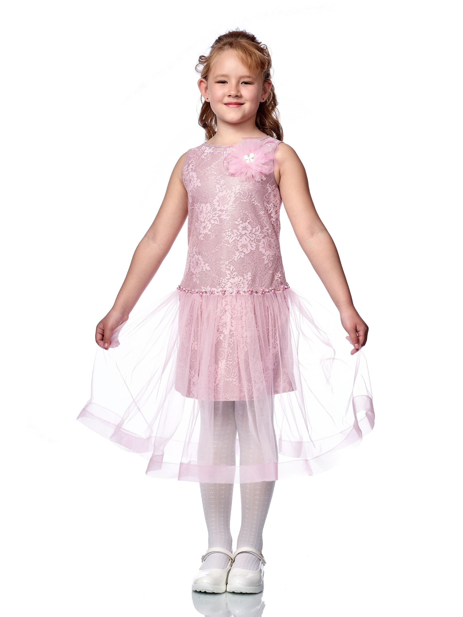 Платье для девочек MNL Азалия цв. розовый р. 146
