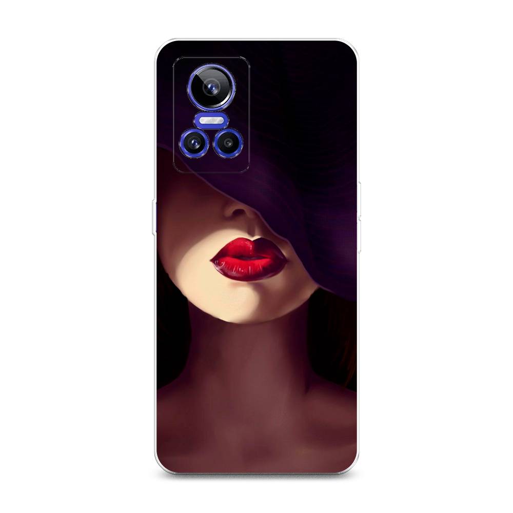 

Чехол Awog на Realme GT Neo 3 "Красные губы", Разноцветный, 259050-7