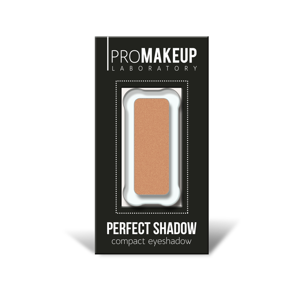 фото Тени для век promakeup "perfect shadow" 12 золотой, перламутровый promakeup laboratory